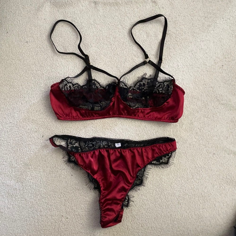 Feeling sexy lace 2 piece set